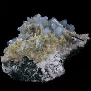 Baryte, Calcite, Chalcedony.