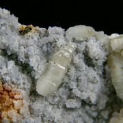 Weloganite with Calcite