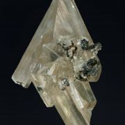 Twinned Cerussite with Galena