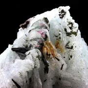 Cleavelandite + Tourmaline.