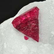 Spinel with Calcite