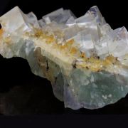Fluorite + Quartz.