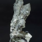 Quartz with inclusions, Magnetite and Calcite
