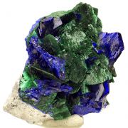 Azurite, malachite