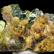 Opal var. hyalite CRAZY FLUORESCENCE