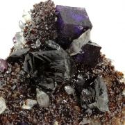Fluorite + Calcite + Sphalerite. 1018.5 ct.