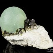 Prehnite on Epidote