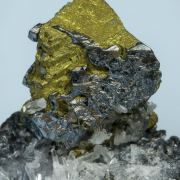 Acanthite with Chalcopyrite