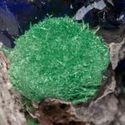 Azurite with Malachite