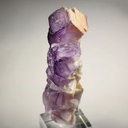 FLUORITE stalactite, CALCITE