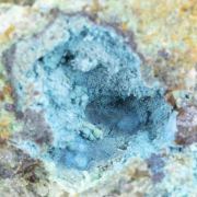 Langite with Cuprite