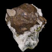 Copper with Tenorite coating and Calcite