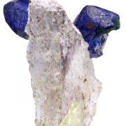 Azurite, malachite