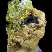 Opal var. hyalite CRAZY FLUORESCENCE