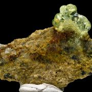 Opal var. hyalite CRAZY FLUORESCENCE