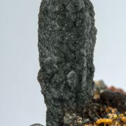 Quartz (variety prase) with Andradite