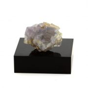 Purple Fluorite and Quartz.