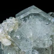 Beryl (variety aquamarine) with Muscovite