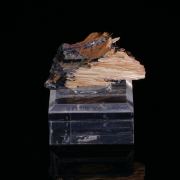 RUTILE on HEMATITE - Novo Horizonte, Bahia, Brazil