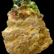 Opal var. hyalite CRAZY FLUORESCENCE