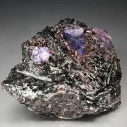 CORUNDUM var. RUBY, MUSCOVITE