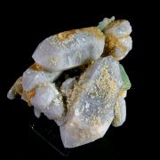 Bertrandite, Quartz, Fluorite, Pyrite, Ferberite