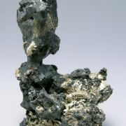 Acanthite with Silver