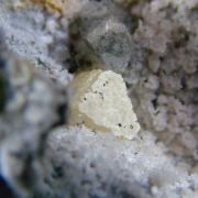 Weloganite with Calcite