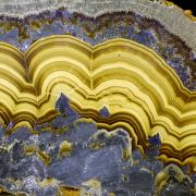 Schalenblende – sphalerite, marcasite, galena