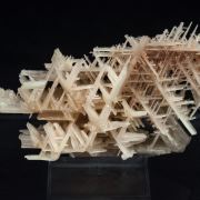 Cerussite (twinned)