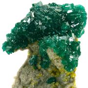 Dioptase, mimetite, dolomite