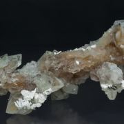 Quartz with inclusions, Magnetite and Calcite