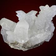 Gypsum (var: “Selenite”) (“fish-tail” twins)