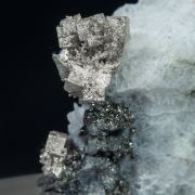 Silver with Calcite and Löllingite