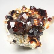 gemmy GARNET var. SPESSARTINE, QUARTZ var. SMOKY
