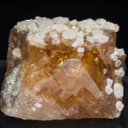 Scheelite with Fluorite and Muscovite