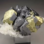 skeletal GALENA, CHALCOPYRITE