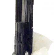 Tourmaline, albite