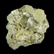 Prehnite casts after Anhydrite w/“Phacolite” twinned Chabazite & Pumpellyite