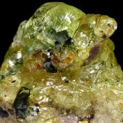 Opal var. hyalite CRAZY FLUORESCENCE