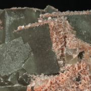 Fluorite with Quartz and Baryte