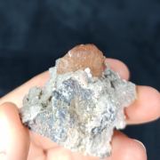 OLMIITE and OYELITE on CALCITE - South Africa