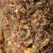 Painite (incredibly rare doubly-terminated crystals) with Ruby - Hinthar-taung (Hinthar hill), Mandalay Region, Myanmar (Burma)