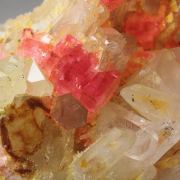 gemmy RHODOCHROSITE, QUARTZ