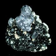 Galena on Sphalerite var. Marmatite