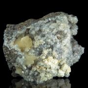 Stilbite on Analcime