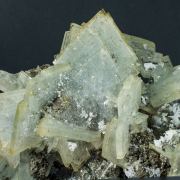 Baryte with Pyrite and Quartz