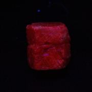 Corundum (var: Ruby) (Doubly-terminated floater)