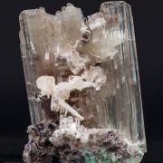 Cerussite with Malachite