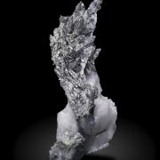 Allargentum after Dyscrasite on Calcite